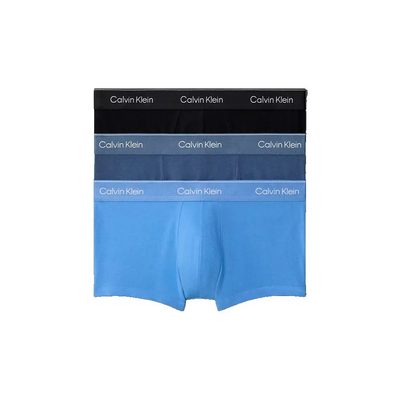 CALVIN 3件組 Klein 四角褲 彈性 棉質 男內褲 平口褲 正品歐洲代購 [142869800]