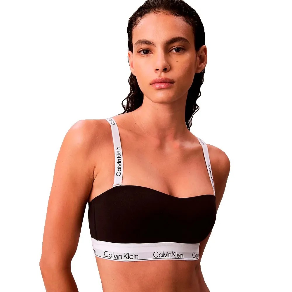 CALVIN KLEIN Bandeau Bralette Bra 可拆肩帶 正品歐洲代購 [142870056]