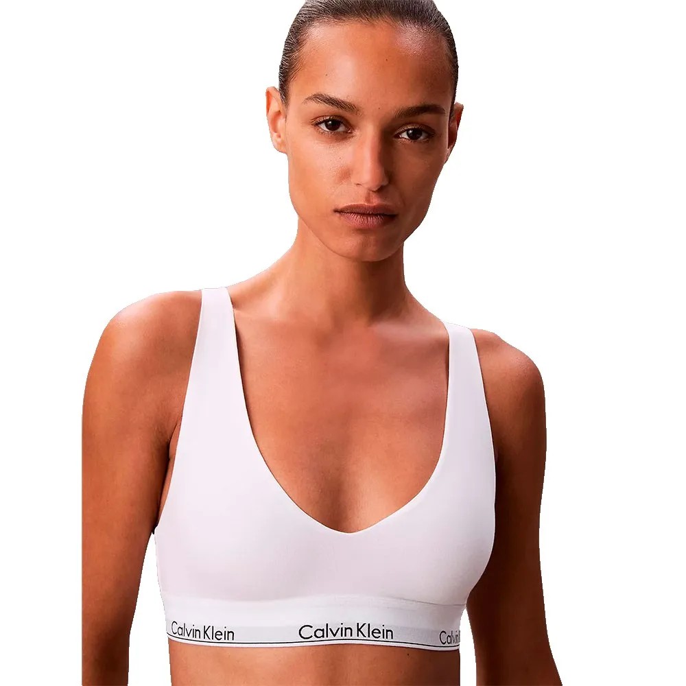 CALVIN KLEIN Triangle Bra 舒適 無襯 正品歐洲代購 [142870105]