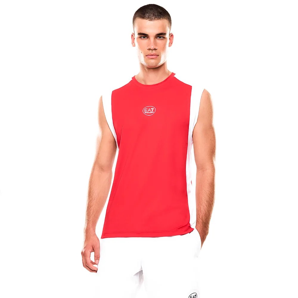 EA7 EMPORIO ARMANI Sleeveless T Shirt T恤 正品歐洲代購 [142894928]
