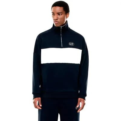 EA7 EMPORIO ARMANI Half Zip 大學T 7M001548_AF12661 正品代購