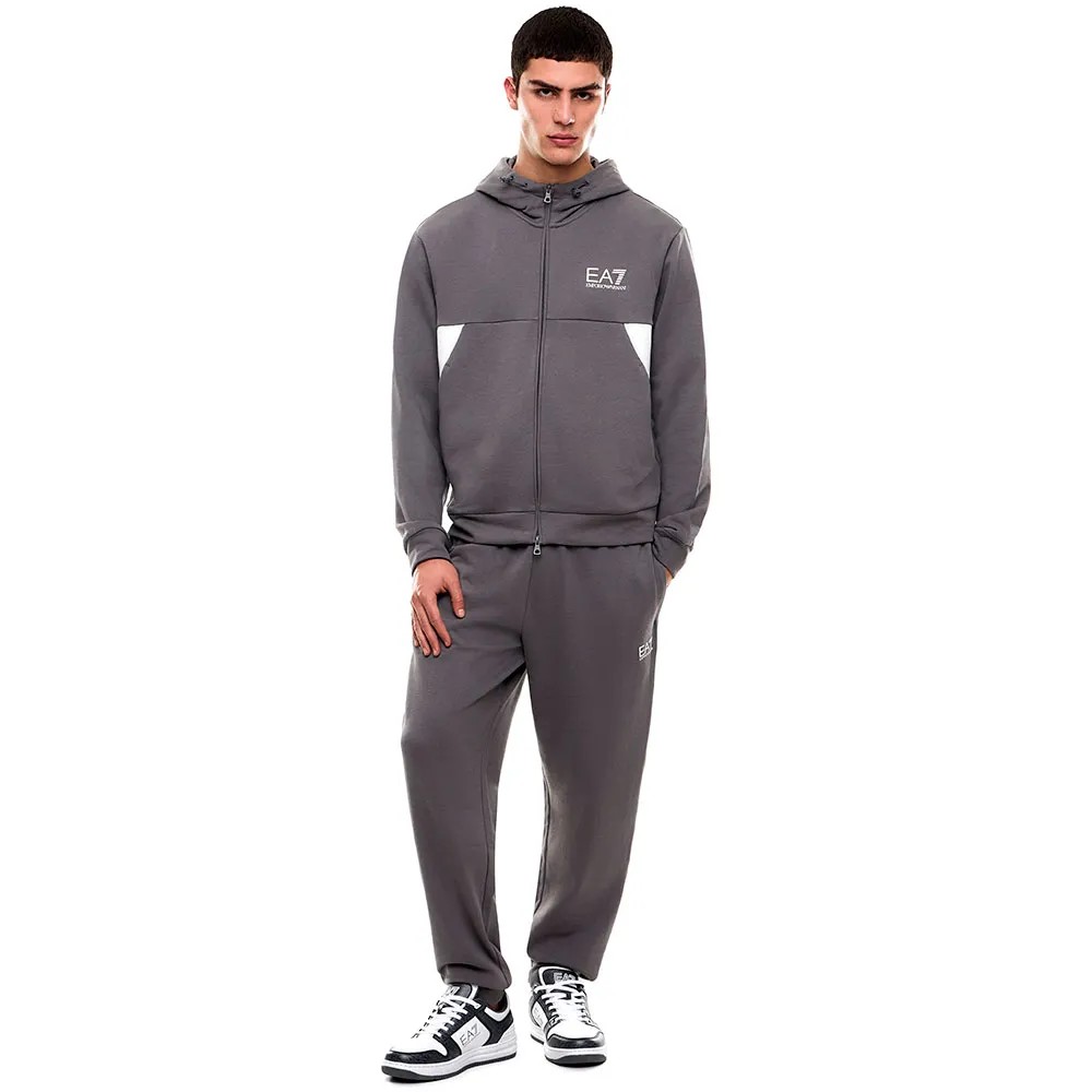 EA7 EMPORIO ARMANI Tracksuit 棉質 立領 正品歐洲代購 [142895117]