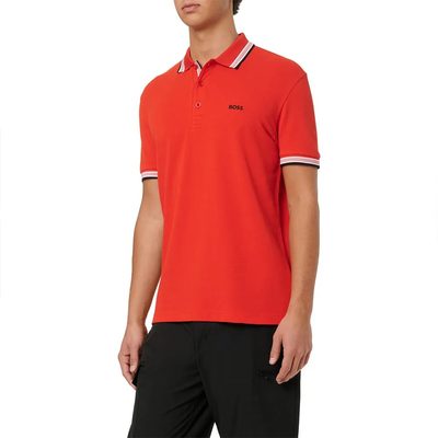BOSS Paddy Short Sleeve POLO衫 透氣 舒適 有領 休閒 正品歐洲代購 [142934388]