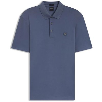 BOSS Parris Short Sleeve POLO衫 絲光棉 舒適 正品歐洲代購 [142934409]