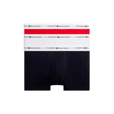 TOMMY HILFIGER 3件組 四角褲 舒適 彈性棉質 男內褲 平口褲 正品歐洲代購 [142950735]