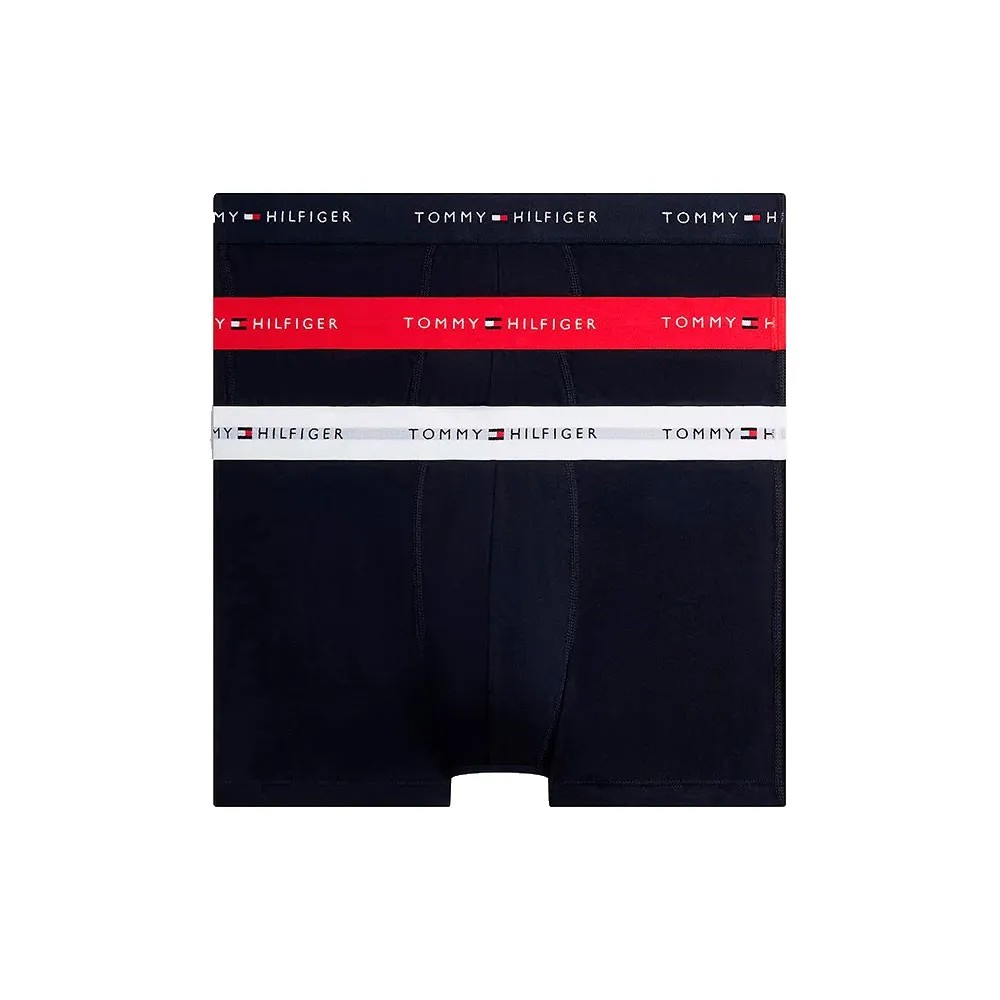 TOMMY HILFIGER 3件組 四角褲 透氣 舒適 男內褲 平口褲 正品歐洲代購 [142950739]