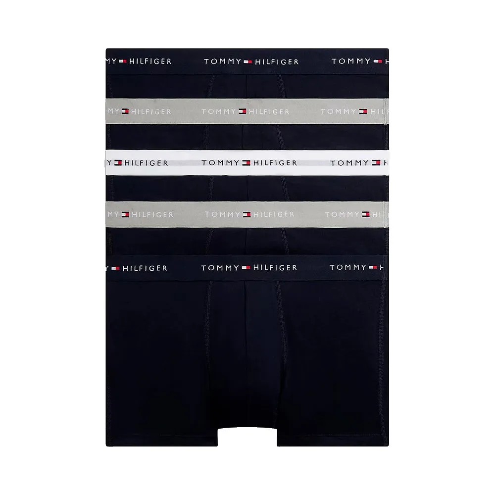 TOMMY HILFIGER 5件組 四角褲 透氣 舒適 男內褲 平口褲 正品歐洲代購 [142950741]