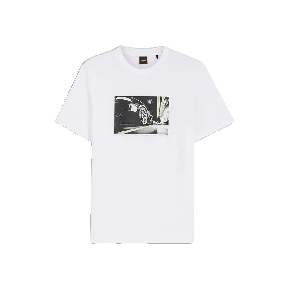 BOSS Motors Short Sleeve T恤 輕量 純棉 男款 正品歐洲代購 [142987485]