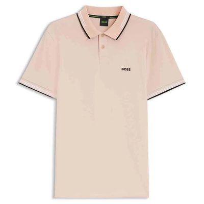 BOSS Paul Short Sleeve POLO衫 舒適 修身 有領 休閒 正品歐洲代購 [142987567]