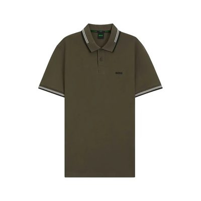BOSS Paul Short Sleeve POLO衫 舒適 修身 有領 休閒 正品歐洲代購 [142987581]