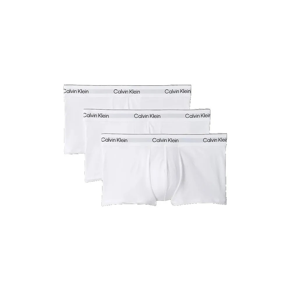 CALVIN 3件組 Klein Low 四角褲 透氣 舒適 男內褲 平口褲 正品歐洲代購 [142998577]