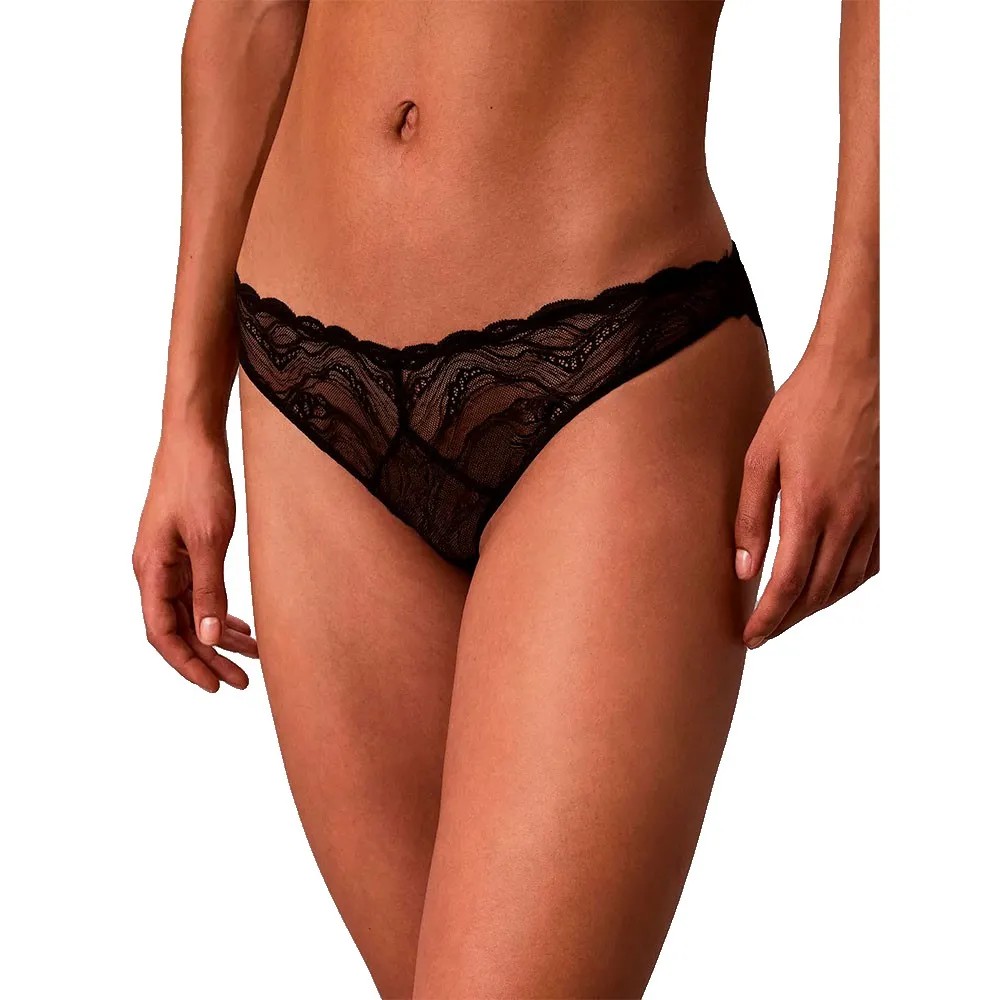 CALVIN KLEIN Panties 彈性 蕾絲 舒適 正品歐洲代購 [143036035]