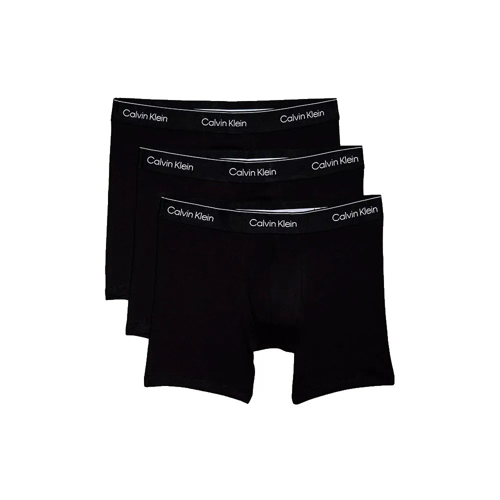 CALVIN 3件組 Klein 四角褲 透氣 舒適 男內褲 平口褲 正品歐洲代購 [143036057]