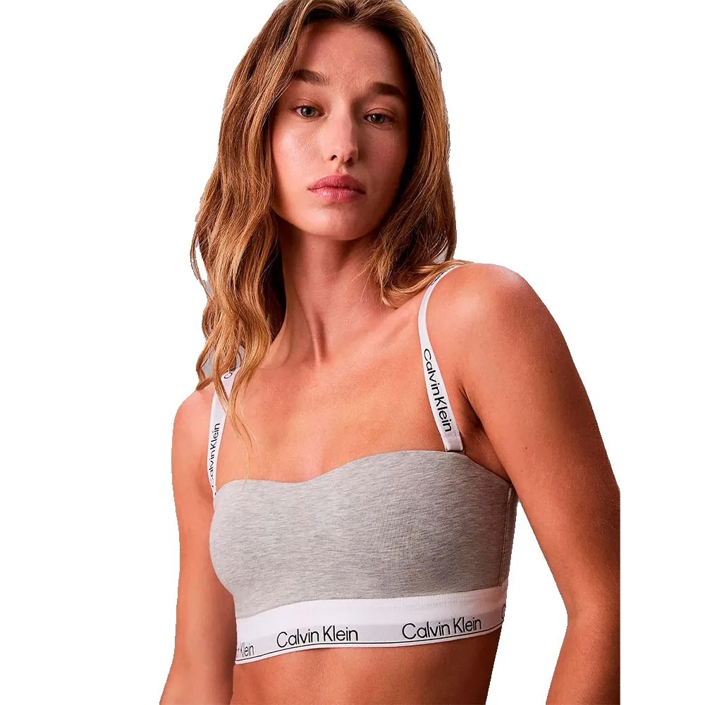 CALVIN KLEIN Bandeau Bralette Bra 舒適 可調肩帶 正品歐洲代購 [143036118]