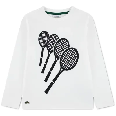 LACOSTE Short Sleeve T Shirt T恤 847635 刺繡Logo 正品代購