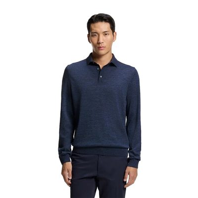 BOSS Lancione Long Sleeve POLO衫 舒適 常規版型 正品歐洲代購 [143067013]