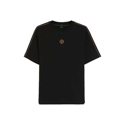 BOSS Open T Shirt T恤 純棉 舒適 限量 男款 正品歐洲代購 [143067200]