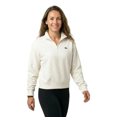 LACOSTE Half Zip 大學T SF5271 刺繡Logo 正品代購