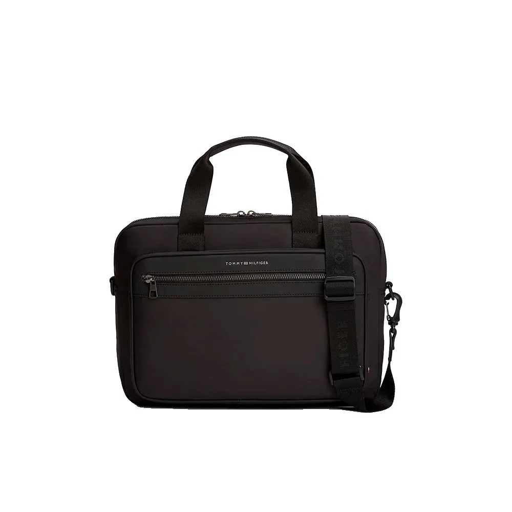TOMMY HILFIGER Laptop Briefcase 舒適 耐磨 百搭 正品歐洲代購 [143096979]