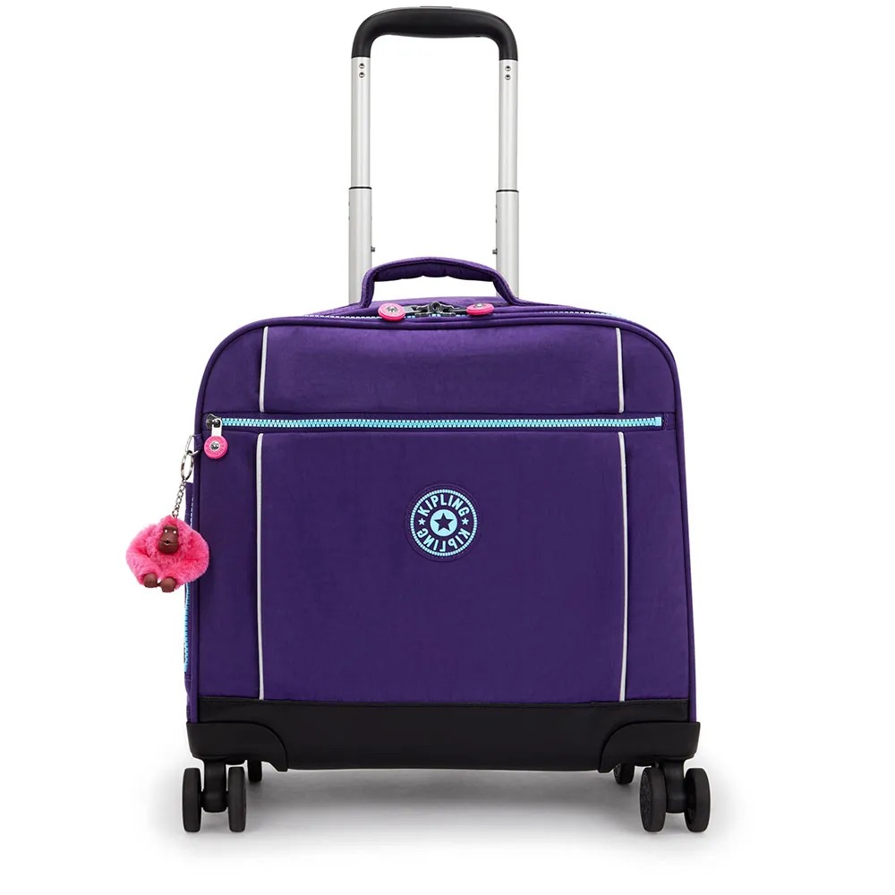KIPLING New Storia Junior 後背包 四輪滾輪 伸縮拉桿 正品歐洲代購 [143143265]