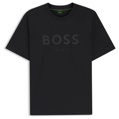 BOSS 歐美代購 BOSS Member Logo 10262150 short sleeve T-shirt [143145631]