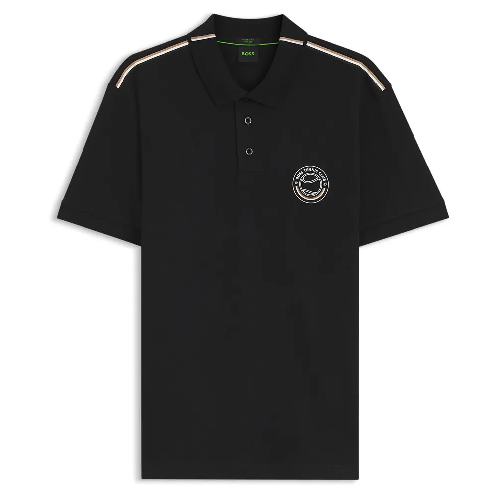 BOSS Open Short Sleeve POLO衫 透氣 舒適 有領 休閒 正品歐洲代購 [143145695]