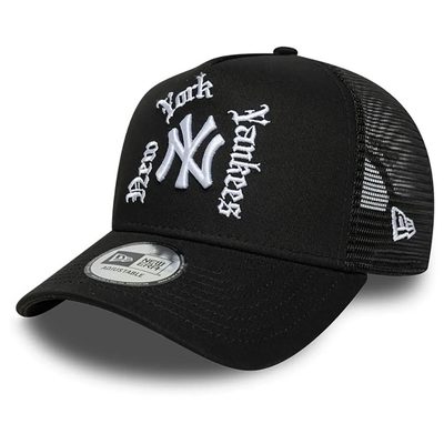 NEW ERA Wordmark Trucker New York Yankees 棒球帽 正品代購
