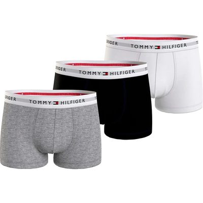 TOMMY HILFIGER 3件組 四角褲 耐磨 舒適 透氣 男內褲 平口褲 正品歐洲代購 [143240571]