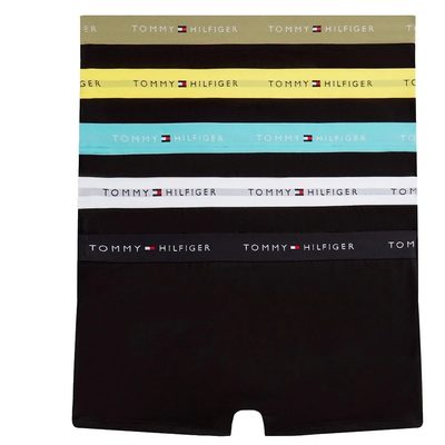 TOMMY HILFIGER 5件組 四角褲 舒適 透氣 男內褲 平口褲 正品歐洲代購 [143240576]