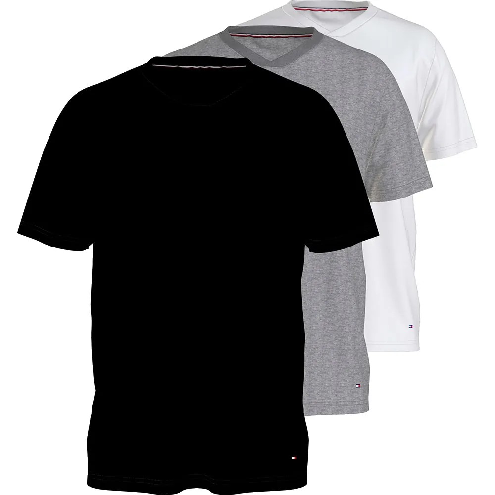 TOMMY HILFIGER Short Sleeve V Neck 透氣 舒適 正品歐洲代購 [143240586]