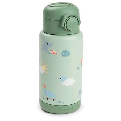DONE BY DEER Deer Insulated Playground 340ml Straw Bottle 水壺 正品代購
