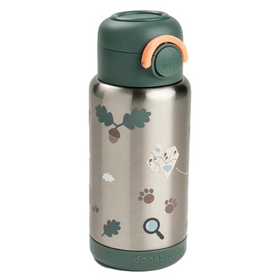 DONE BY DEER Deer Insulated Tiny Trails 340ml Straw Bottle 水壺 正品代購