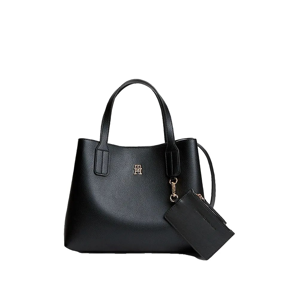 TOMMY HILFIGER Icon Mini Satchel Sh 耐磨 經典 正品歐洲代購 [143267814]