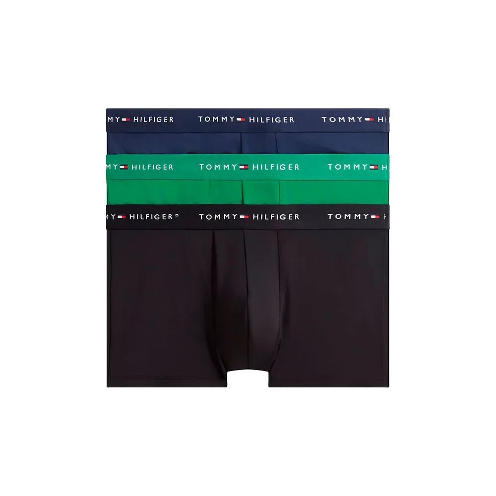 TOMMY HILFIGER 3件組 四角褲 舒適 彈性 男內褲 平口褲 正品歐洲代購 [143268449]