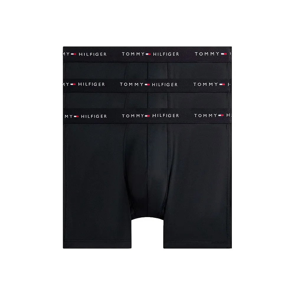 TOMMY HILFIGER 3件組 四角褲 再生彈性 舒適 男內褲 平口褲 正品歐洲代購 [143268451]