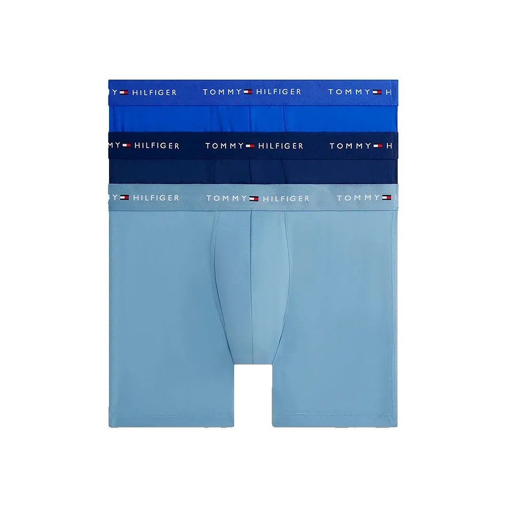 TOMMY HILFIGER 3件組 四角褲 再生彈性 舒適貼合 男內褲 平口褲 正品歐洲代購 [143268453]