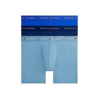 TOMMY HILFIGER 3件組 四角褲 再生彈性 舒適貼合 男內褲 平口褲 正品歐洲代購 [143268453]