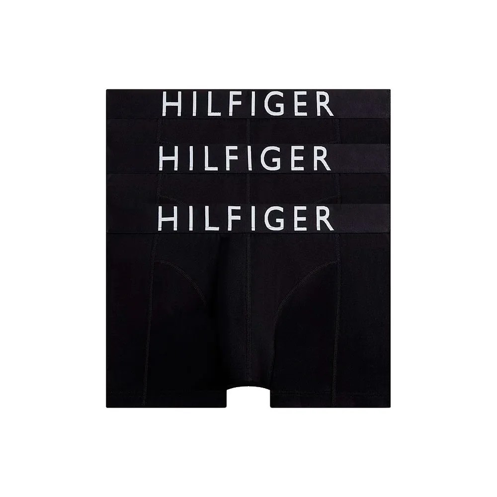 TOMMY HILFIGER 3件組 四角褲 舒適 貼身剪裁 男內褲 平口褲 正品歐洲代購 [143268457]