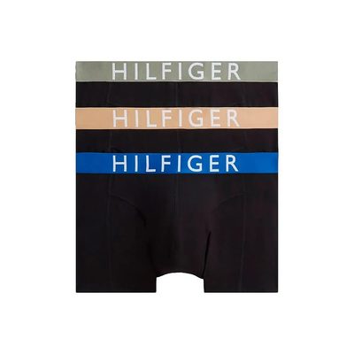 TOMMY HILFIGER 3件組 四角褲 有機棉 彈性腰帶 男內褲 平口褲 正品歐洲代購 [143268459]