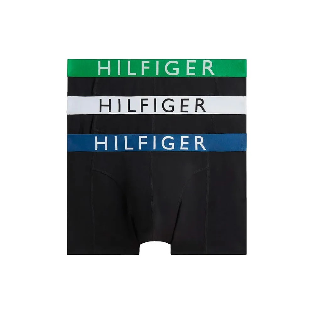 TOMMY HILFIGER 3件組 四角褲 有機棉 彈性腰帶 男內褲 平口褲 正品歐洲代購 [143268460]