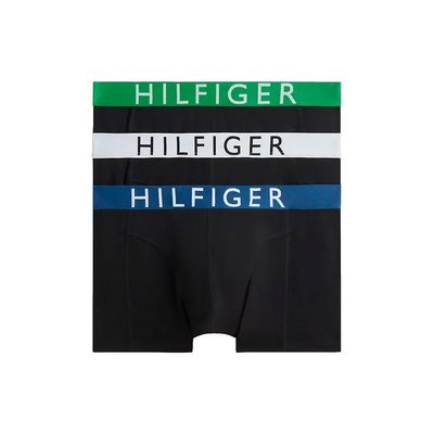 TOMMY HILFIGER 3件組 四角褲 有機棉 彈性腰帶 男內褲 平口褲 正品歐洲代購 [143268460]