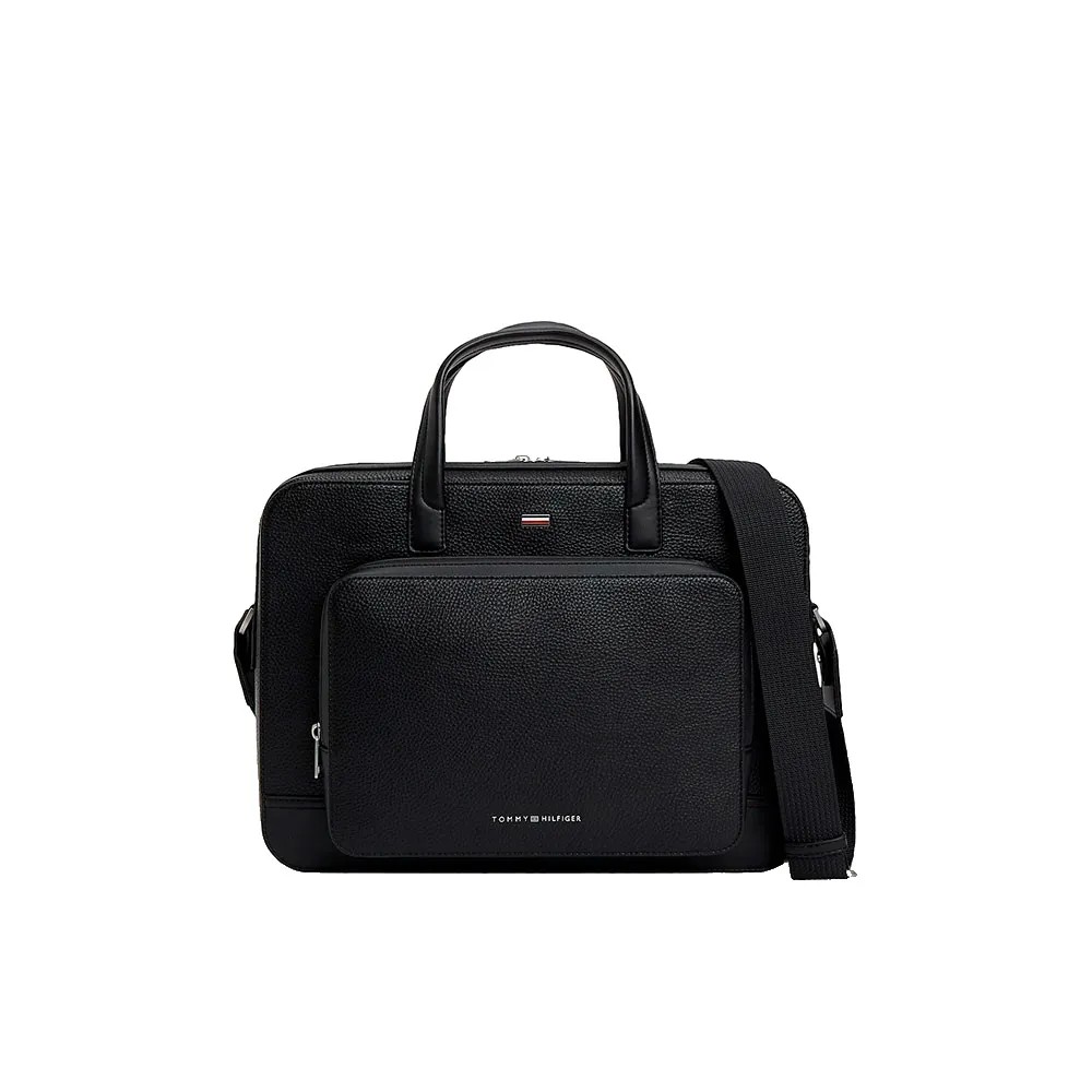 TOMMY HILFIGER Laptop Briefcase 舒適 經典 正品歐洲代購 [143318790]