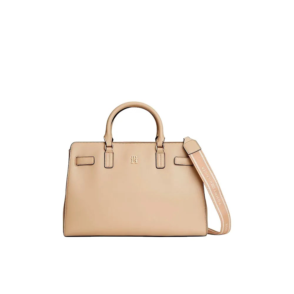 TOMMY HILFIGER Joy Satchel Bag 輕量 舒適 耐磨 正品歐洲代購 [143319967]