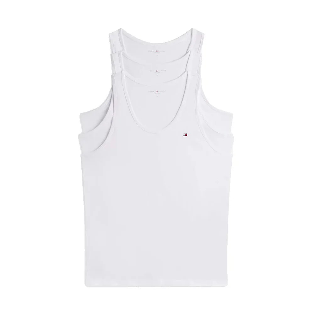 TOMMY HILFIGER Sleeveless Base Laye 純棉 舒適 正品歐洲代購 [143321714]