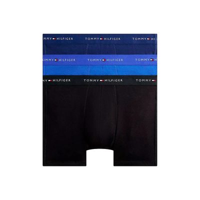 TOMMY HILFIGER 3件組 四角褲 有機棉 彈性腰帶 男內褲 平口褲 正品歐洲代購 [143321726]