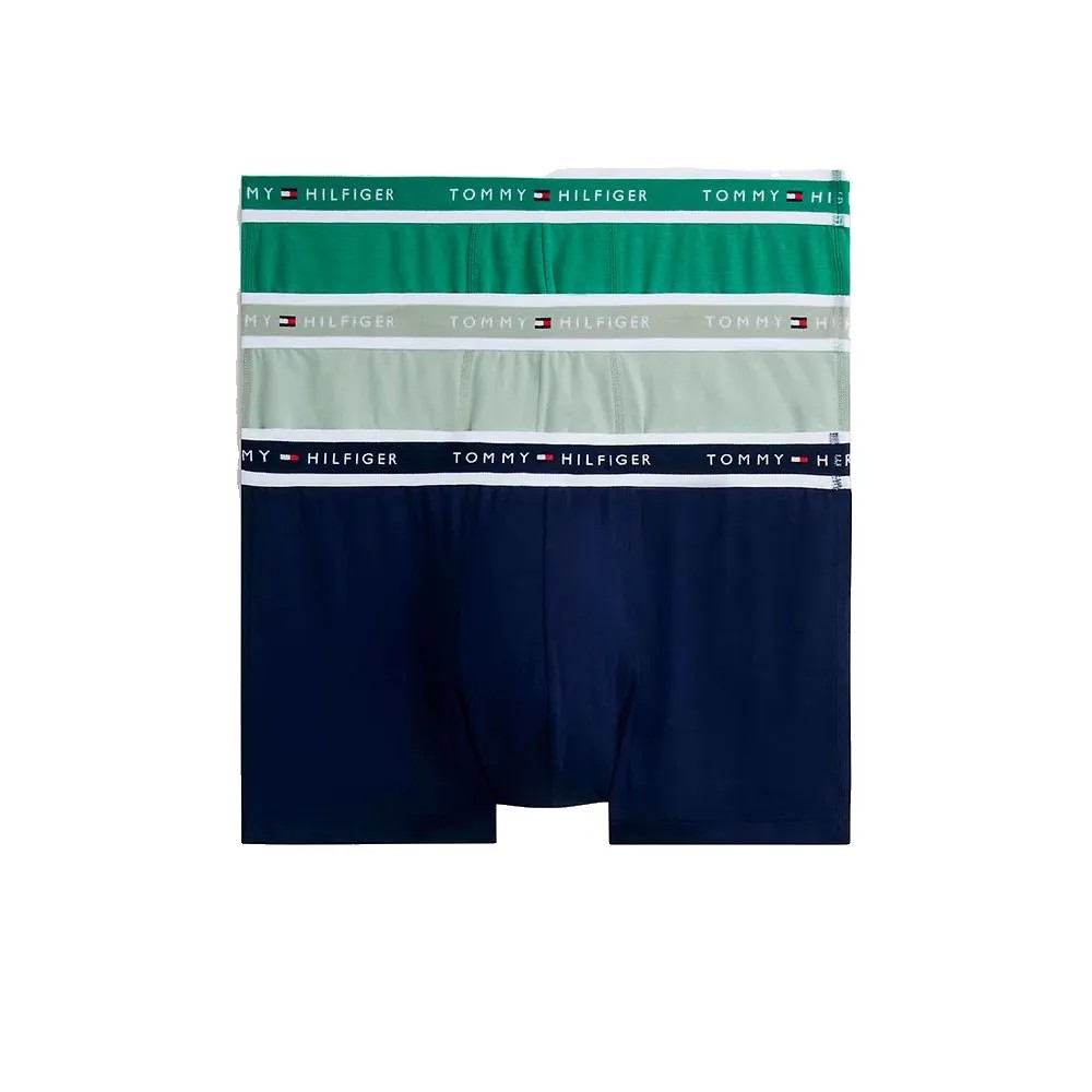 TOMMY HILFIGER 3件組 四角褲 棉柔舒適 運動風格 男內褲 平口褲 正品歐洲代購 [143321745]