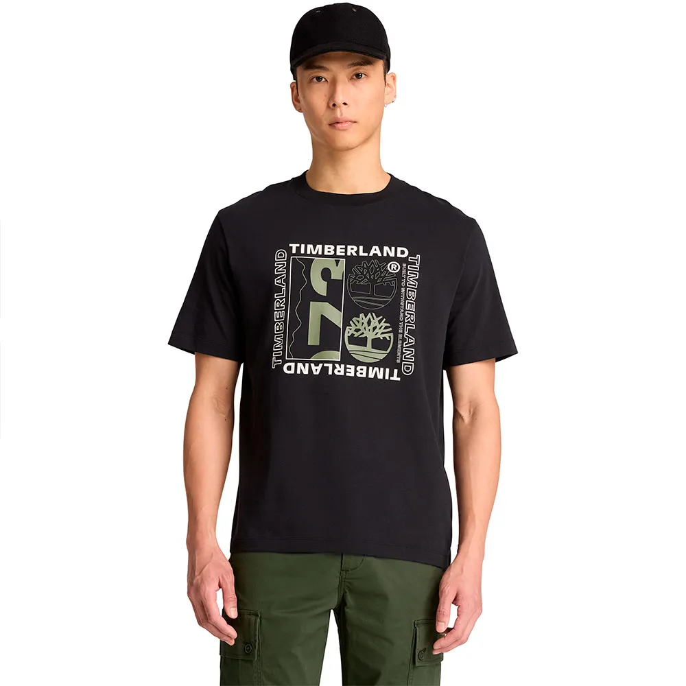TIMBERLAND Double Logo Graphic Short Sleeve T Shirt T恤 耐磨 正品代購