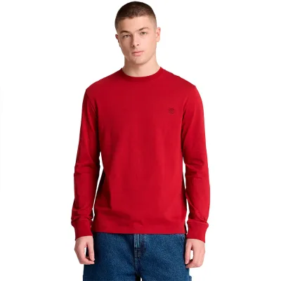 TIMBERLAND Dunstan River Tree Embroidered Slim Long Sleeve T Shirt T恤 耐磨 正品代購