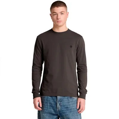 TIMBERLAND Dunstan River Tree Embroidered Slim Long Sleeve T Shirt T恤 耐磨 正品代購