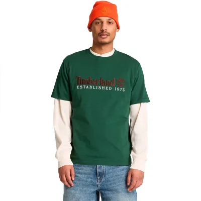 TIMBERLAND Established 1973 Embroidered Short Sleeve T Shirt T恤 正品代購